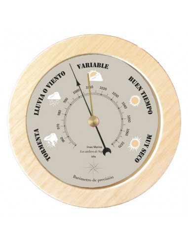 BAROMETER IN A WOODEN CASE
