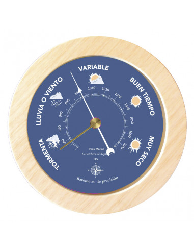 BAROMETER IN A WOODEN CASE