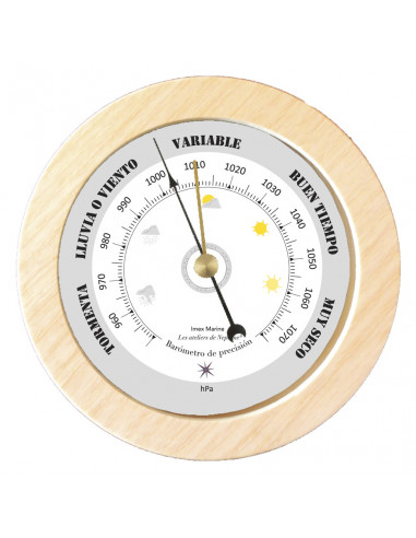 BAROMETER IN A WOODEN CASE